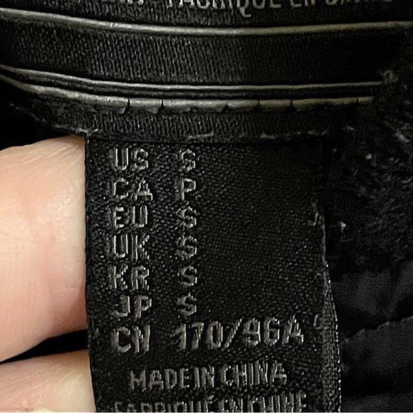 21 Men Los Angeles Men's Black Zip Front Bomber Jacket Size Small - Picture 10 of 10